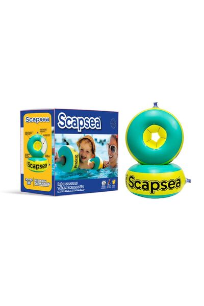 BBYTOYS Scapsea İçi Dolgulu Yüzme Kolluğu 10-40 Kg – Güvenli Çocuk Deniz Havu...