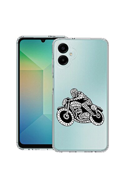 bestcase Калъф за Samsung Galaxy A06 5G, Удароустойчив 1.5ММ, Калиграфия Мото...