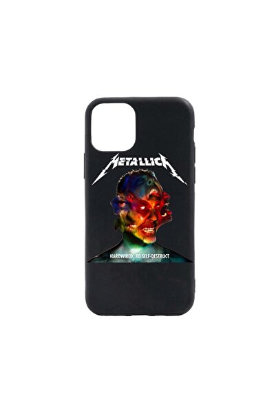 bestcase Θήκη σιλικόνης Metallica, συμβατή με Apple iPhone 13 Mini, με υφασμά...
