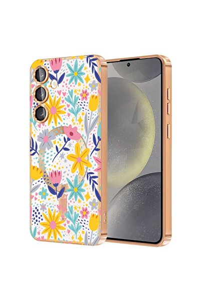 bestcase Πολυτελής Θήκη MagSafe, Συμβατή με Samsung Galaxy A26, Πολύχρωμο Σχέ...