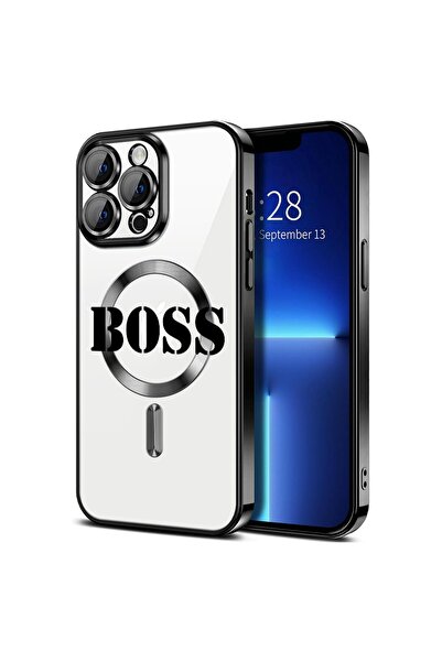 bestcase Πολυτελής Θήκη MagSafe, Συμβατή με Apple iPhone 13 Pro Max, BOSS, Εξ...