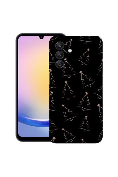 bestcase ¬Æ Husa pentru Samsung Galaxy A56, Xmas tree, Slim Silicon 0.8MM, An...