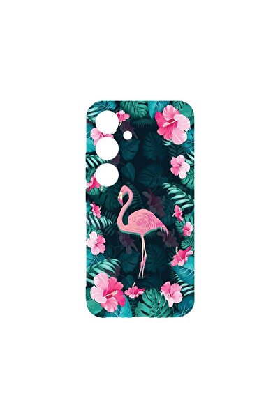 bestcase Διαφανής Θήκη Σιλικόνης 2MM, Συμβατή με Samsung Galaxy S24, Φλαμίνγκ...