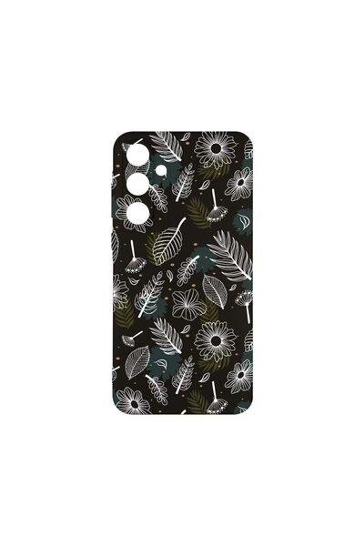 bestcase Λεπτή Θήκη Σιλικόνης 0.8MM, Συμβατή με Samsung Galaxy A55, Λουλούδια...