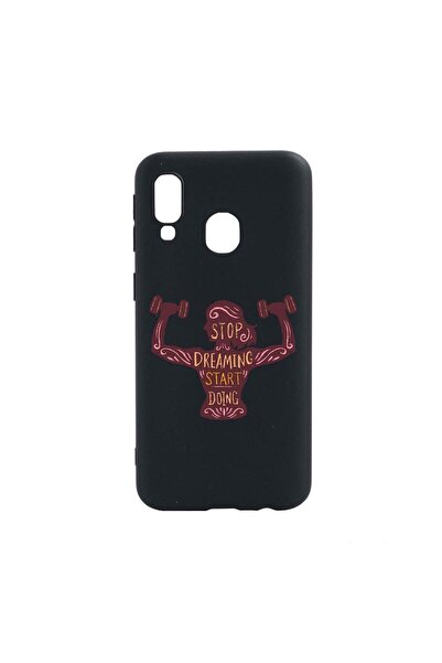 bestcase Θήκη σιλικόνης συμβατή με Samsung Galaxy A40, Σταμάτα να ονειρεύεσαι...