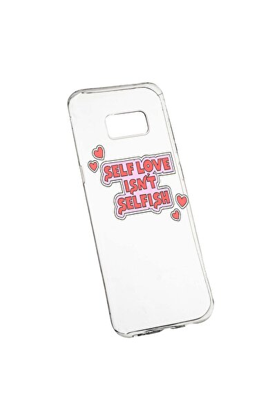 bestcase Husa de protectie cu mesaj Self Love, pentru Samsung Galaxy S8, rezi...
