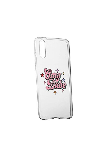 bestcase Husa de protectie cu mesaj OMG Babe, pentru Huawei P20 Pro, rezisten...