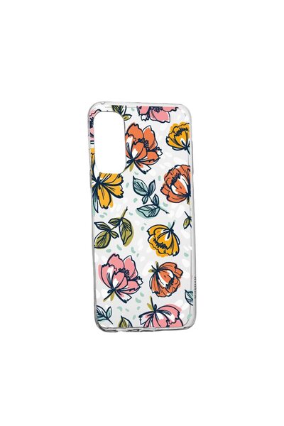 bestcase Θήκη Σιλικόνης Συμβατή με Samsung Galaxy A52s 5G, Λουλούδια - Παστέλ...