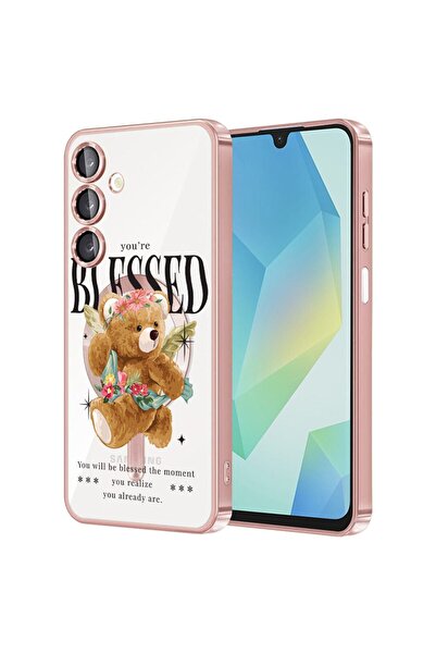 bestcase Πολυτελής Θήκη MagSafe, Συμβατή με Samsung Galaxy A16, Αρκουδάκι Ευλ...