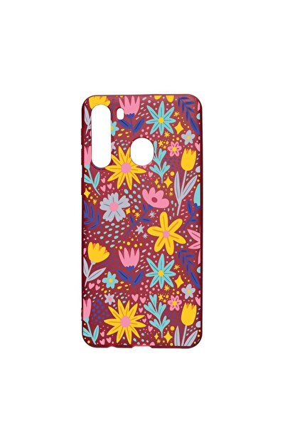 bestcase Husa Silicon Compatibila cu Samsung Galaxy A21, Little Flowers, rezi...