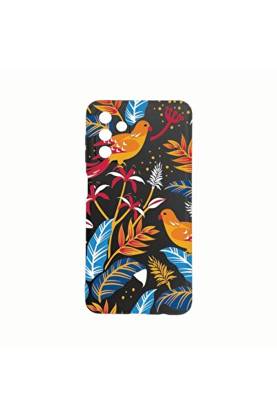 bestcase Θήκη Σιλικόνης, Συμβατή με Samsung Galaxy A04s, Έγχρωμα Πουλιά, Ανθε...