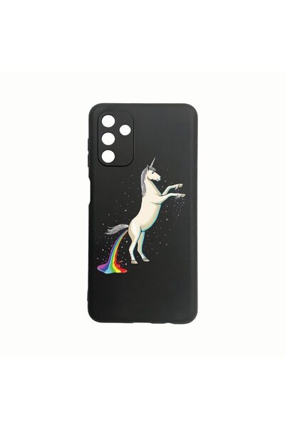 bestcase Θήκη Σιλικόνης, Συμβατή με Samsung Galaxy A04s, Μονόκερος Ουράνιο Τό...