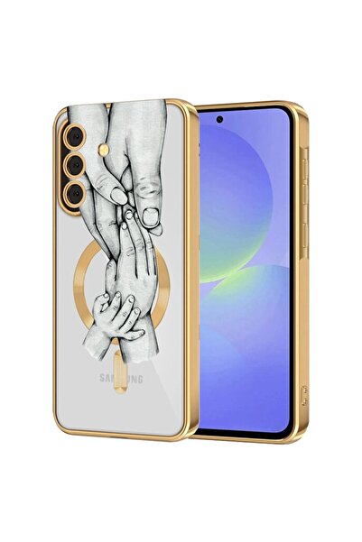 bestcase Πολυτελής Θήκη MagSafe, Συμβατή με Samsung Galaxy S25, Σειρά Family,...