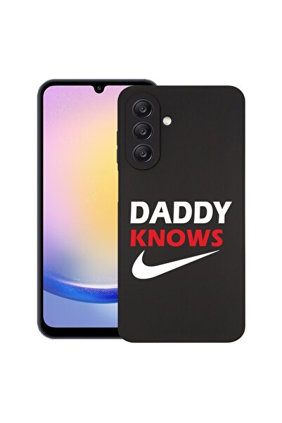 bestcase Husă pentru Samsung Galaxy A26, Daddy Knows, Silicon subțire de 0.8M...