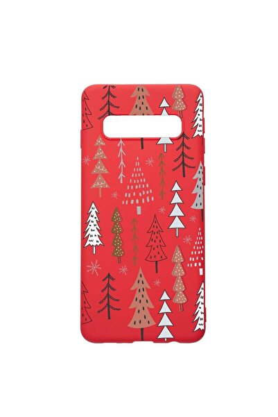 bestcase Θήκη σιλικόνης συμβατή με Samsung Galaxy S10 Plus, με σχέδιο χριστου...