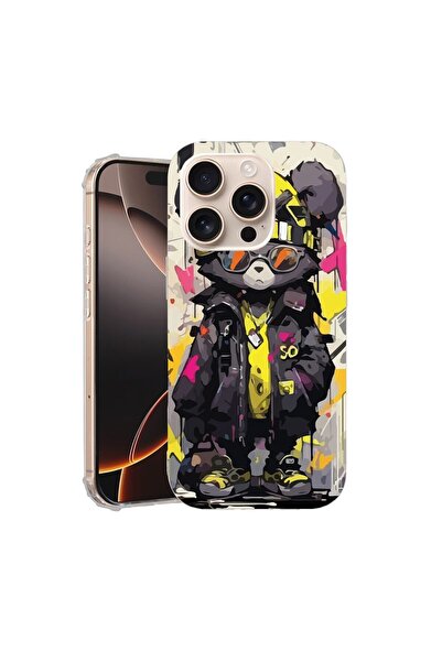 bestcase Θήκη για Apple iPhone 16 Pro, MagSafe Αντικραδασμική, Αρκουδάκι σε π...