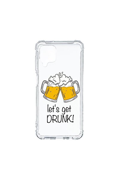 bestcase Husa Αντικραδασμική Συμβατή με Samsung Galaxy A12, Ας πάμε να μεθύσο...