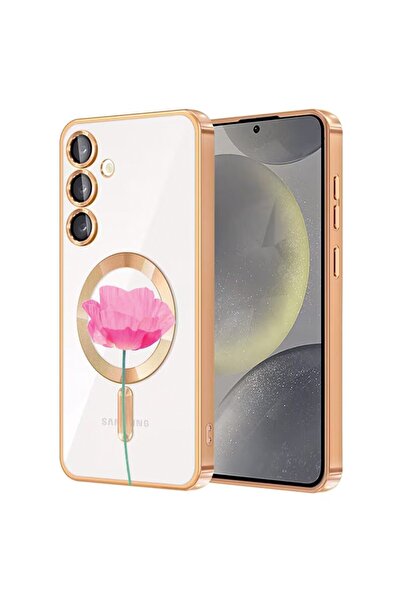 bestcase Πολυτελής Θήκη MagSafe, Συμβατή με Samsung Galaxy A16, Παστέλ Ροζ, Μ...