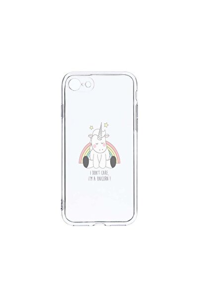 bestcase Θήκη Διαφανής Σιλικόνη 2MM, Συμβατή με Apple iPhone SE 2, Μονόκερος ...