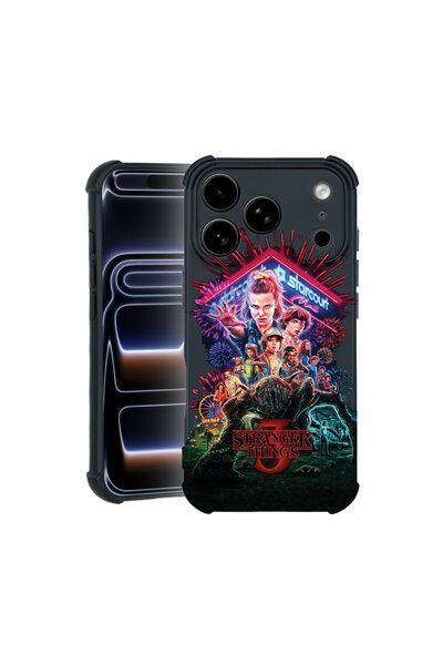 bestcase Θήκη TPU Pro Shock Συμβατή με Apple iPhone 17 Pro Max, με σχέδιο Str...