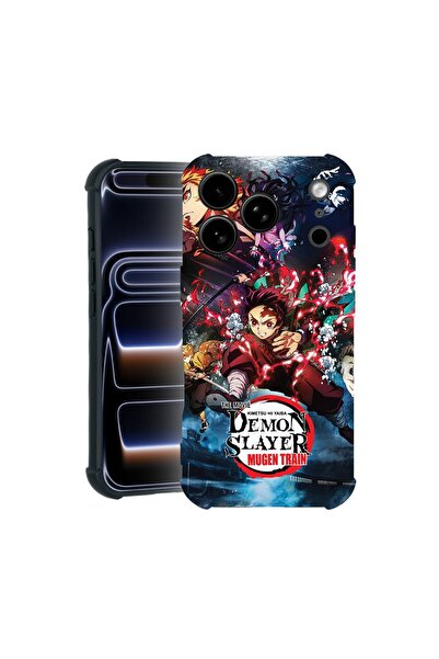 bestcase Husa TPU Pro Shock Compatibila cu Apple iPhone 17 Pro, cu Design Dem...