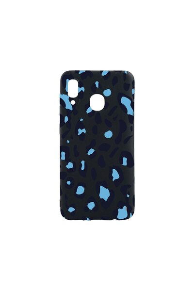 bestcase Λεπτή Θήκη Σιλικόνης 0.8MM, Συμβατή με Samsung Galaxy A40, Μπλε Σχέδ...
