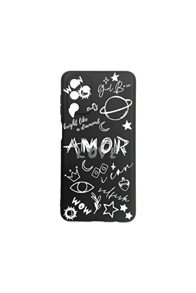 bestcase Λεπτή Θήκη Σιλικόνης 0.8MM, Συμβατή με Samsung Galaxy A25, Goth Love...