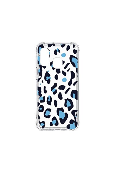 bestcase Αντικραδασμική Θήκη 1.5MM, Συμβατή με Samsung Galaxy A40, Μπλε Σχέδι...