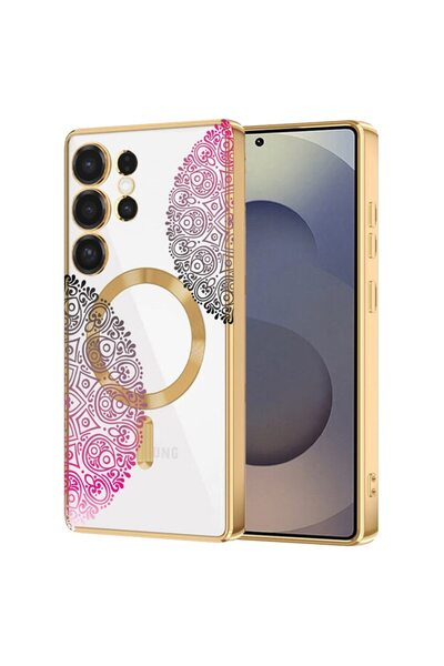 bestcase Πολυτελής Θήκη MagSafe, Συμβατή με Samsung Galaxy S24 Ultra, Αφηρημέ...