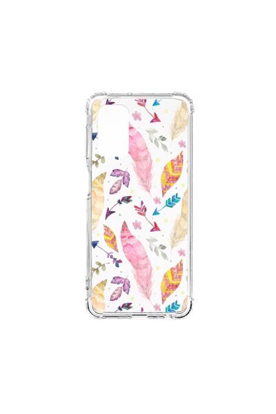 bestcase Husa Αντικραδασμική Θήκη Συμβατή με Samsung Galaxy S20, Happy Feathe...