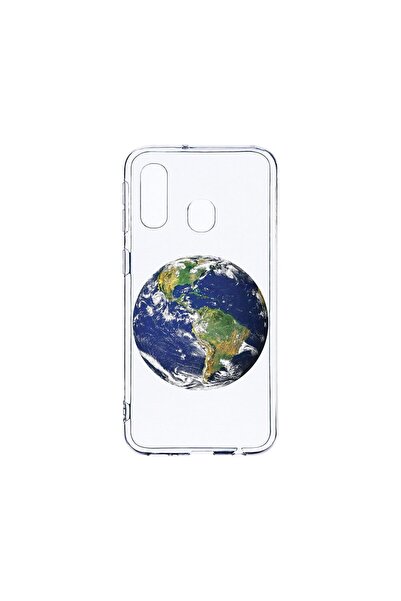 bestcase Διαφανής Θήκη Σιλικόνης 2MM, Συμβατή με Samsung Galaxy A40, Earth, Α...