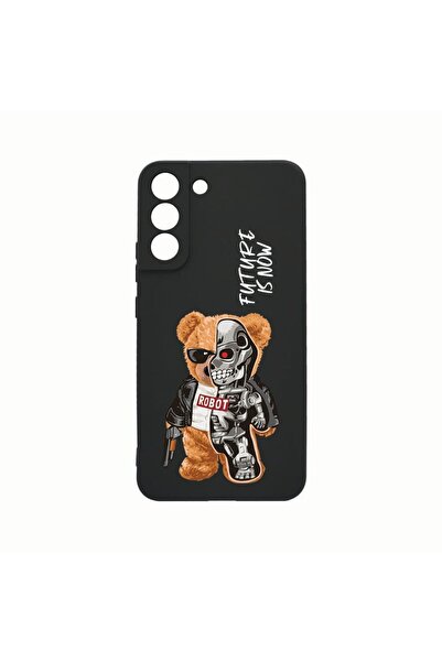 bestcase Θήκη Σιλικόνης, Συμβατή με Samsung Galaxy S21, Μισό Ρομπότ Μισό Αρκο...