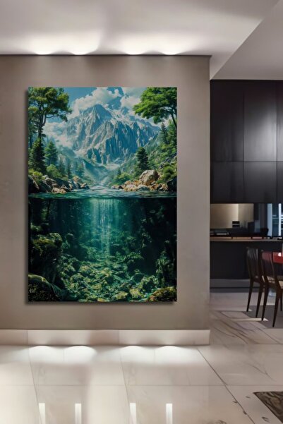 Teona Ahşap Πανέμορφο Ξύλινο Διακοσμητικό Τραπέζι με Θέα στο Βουνό και στο Λα...