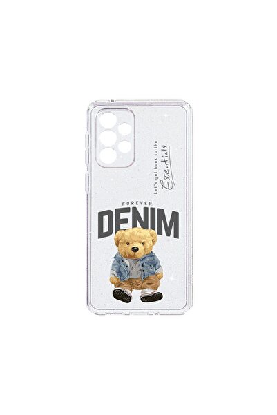 bestcase Θήκη Crystal Glitter 2MM, Συμβατή με Samsung Galaxy A52, Σχέδιο Τζιν...