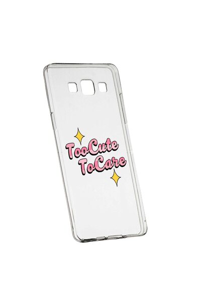 bestcase Husa de protectie cu mesaj Too Cute, pentru Samsung Galaxy J3 2016, ...