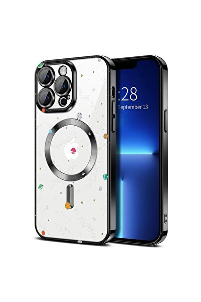 bestcase Πολυτελής Θήκη MagSafe, Συμβατή με Apple iPhone 13 Pro, Πλανήτες και...