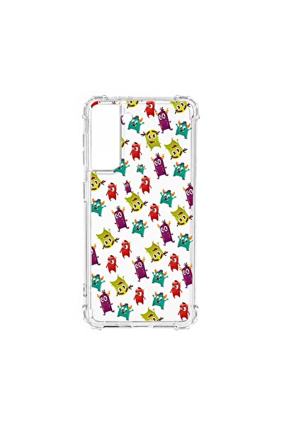 bestcase Husa Αντικραδασμική Θήκη Συμβατή με Samsung Galaxy S21, Μικρά Τέρατα...