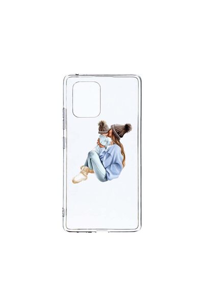 bestcase Διαφανής Θήκη Σιλικόνης 2MM, Συμβατή με Samsung Galaxy A71, Σχέδιο Μ...