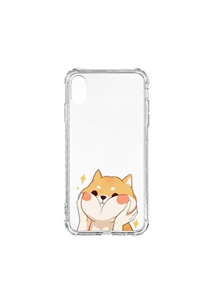 bestcase Αντικραδασμική θήκη σιλικόνης συμβατή με Apple iPhone XS Max, Emoji ...