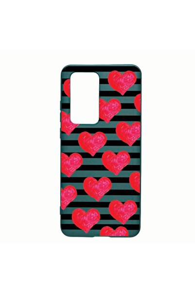 bestcase Θήκη σιλικόνης συμβατή με Samsung Galaxy M02s, με σχέδιο καρδιές, αν...