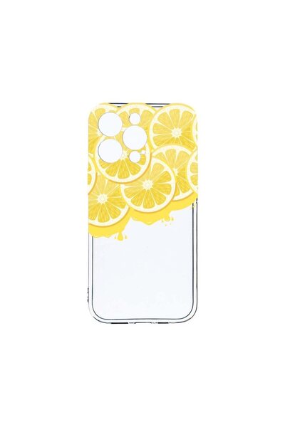 bestcase Husa Clear Silicon 2MM, Compatibila Cu Apple iPhone 14 Pro, Lemon, A...