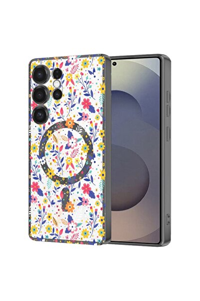 bestcase Πολυτελής Θήκη MagSafe, Συμβατή με Samsung Galaxy S24 Ultra, Πολύχρω...