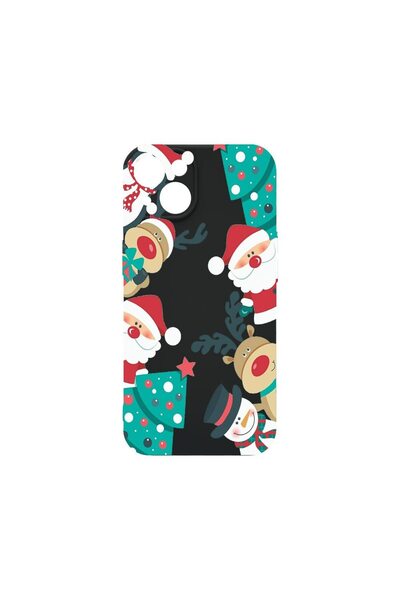 bestcase Θήκη Premium Υγρής Σιλικόνης, Συμβατή με Apple iPhone 15 Plus, Xmas,...