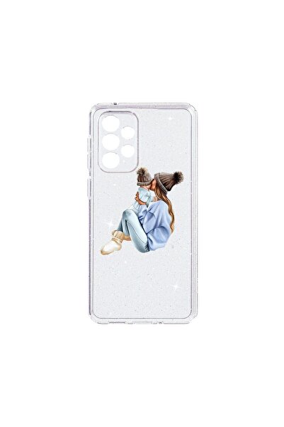 bestcase Θήκη με κρυστάλλινη λάμψη 2MM, Συμβατή με Samsung Galaxy A52, Μαμά-κ...