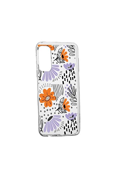 bestcase Θήκη Σιλικόνης Συμβατή με Samsung Galaxy S21 Ultra, Λουλούδια - Χρώμ...