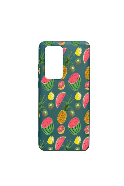 bestcase Θήκη Σιλικόνης με σχέδιο Ανανά, συμβατή με Samsung Galaxy M02s, ανθε...