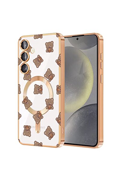 bestcase Πολυτελής Θήκη MagSafe, Συμβατή με Samsung Galaxy A55, Σχέδιο με Αρκ...