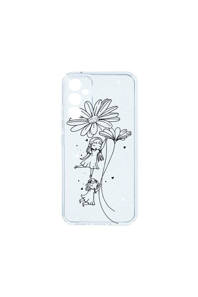bestcase Θήκη Crystal Glitter 2MM, Συμβατή με Samsung Galaxy S23 FE, Sisters,...