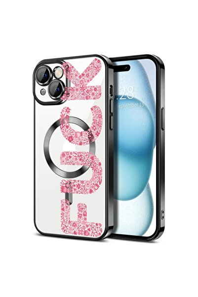 bestcase Πολυτελής Θήκη MagSafe, Συμβατή με Apple iPhone 14 Plus, Φλοράλ Σχέδ...