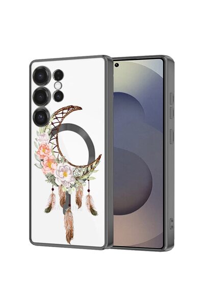 bestcase Πολυτελής Θήκη MagSafe, Συμβατή με Samsung Galaxy S24 Ultra, Πολύχρω...